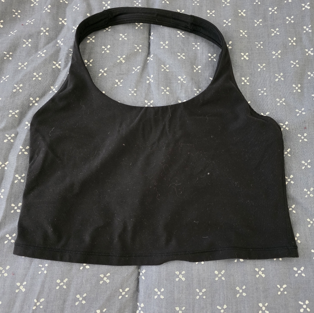 Athleta Black Crop Top
